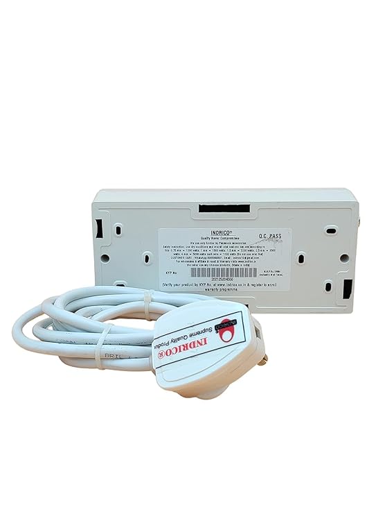 INDRICO Electric Extension Switch Board - 16A/20A + 16A/20A with Individual Switches and Heavy Duty (Rating 2000W)