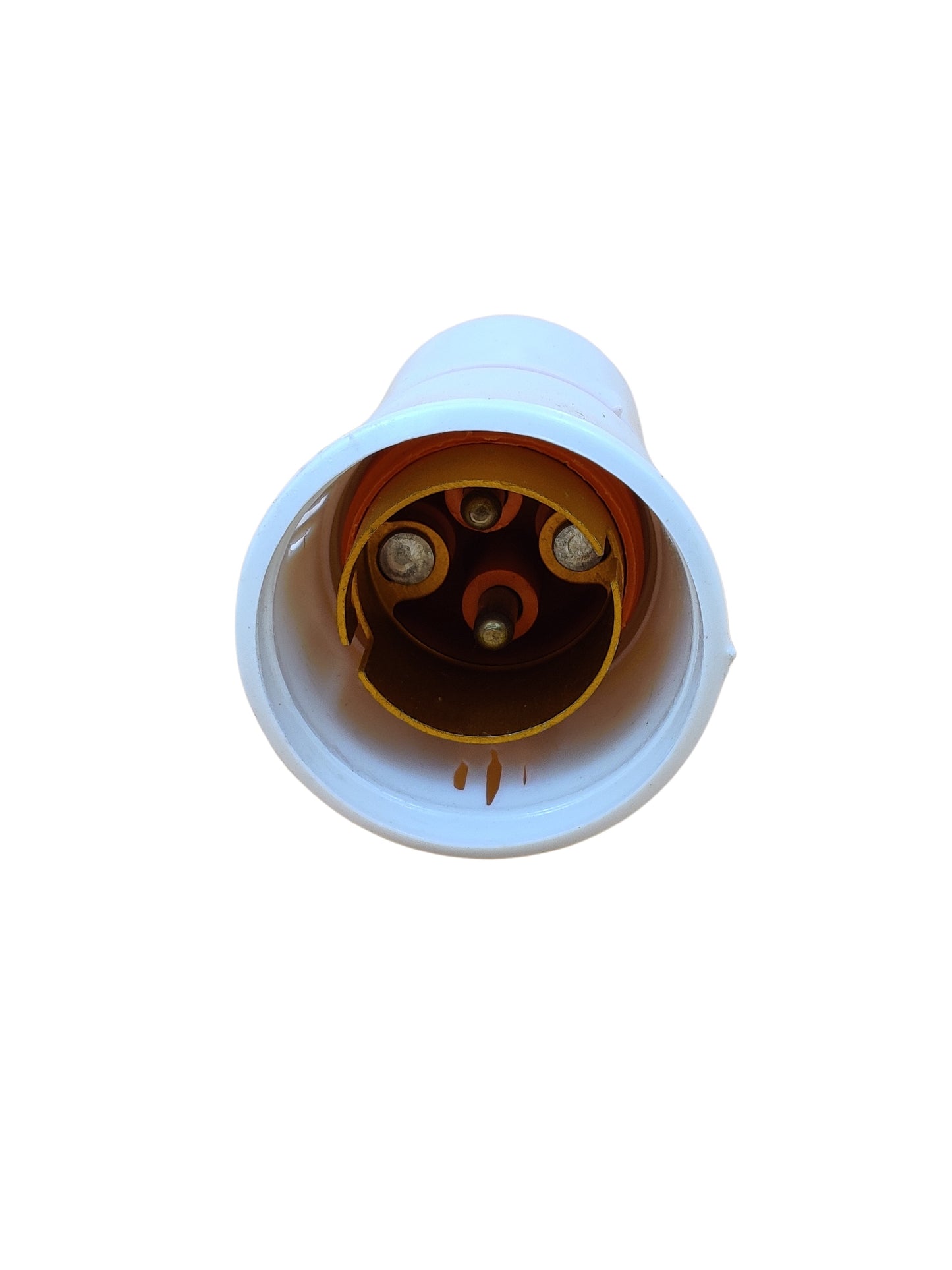 INDRICO Pendant Blub Holder for Electric/LED Blub for Indoor and Outdoor uses with Brass Connector PVC White