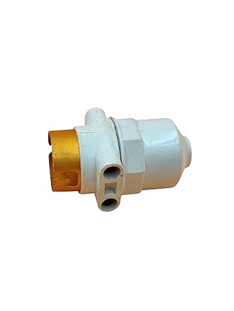 INDRICO Multi Pendant Holder for Electric/LED Blub with Female Plug Sockets Brass Connector for Home PVC White