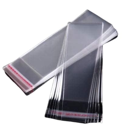 Bigpalycoan Transparent Self-Adhesive Plastic Pouch Bags – 3x10 Inch – Resealable Packing & Storage Bags – Pack of 300