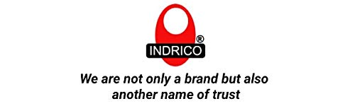 INDRICO 2 Pin Male Female Socket Flexible Flat Cable Wire Extension Cord for Multi-Purpose Use Home Wall Décor, Diwali Christmas Decoration White PVC