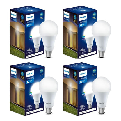 Philips Stellar Bright 12-Watt LED Bulb B22 Base (Crystal White)