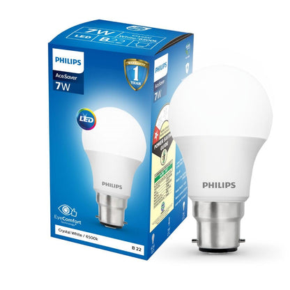 PHILIPS 7W B22 LED Cool Day Light Bulb