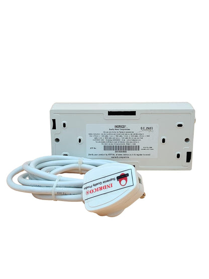 INDRICO Electric Extension Switch Board - 16A/20A + 16A/20A with Individual Switches and Heavy Duty (Rating 2000W)